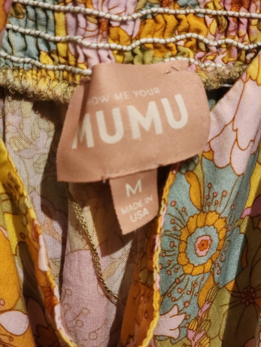 Show Me Your Mumy Claire Midi Dress- Groovy Bloom-Medium-Retail $188.00 - Picture 12 of 13